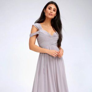 Lulu's Make Me Move Maxi, Gray